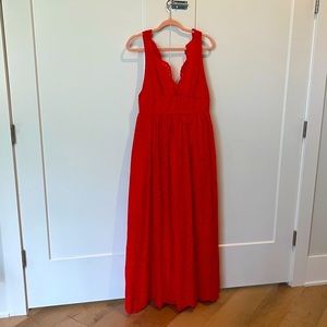 Lulus eyelet maxi dress